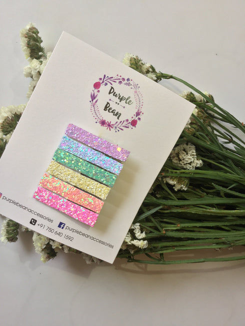 Set of 6 : Bar Clips